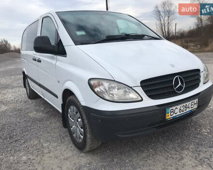 Белый Мерседес Вито, объемом двигателя 2.1 л и пробегом 320 тыс. км за 7350 $, фото 5 на Automoto.ua
