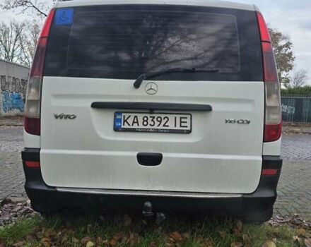 Белый Мерседес Вито, объемом двигателя 2.15 л и пробегом 468 тыс. км за 12167 $, фото 13 на Automoto.ua