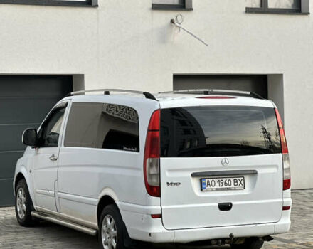 Белый Мерседес Вито, объемом двигателя 2.15 л и пробегом 400 тыс. км за 6500 $, фото 4 на Automoto.ua