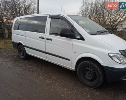 Белый Мерседес Вито, объемом двигателя 2.15 л и пробегом 180 тыс. км за 8000 $, фото 1 на Automoto.ua