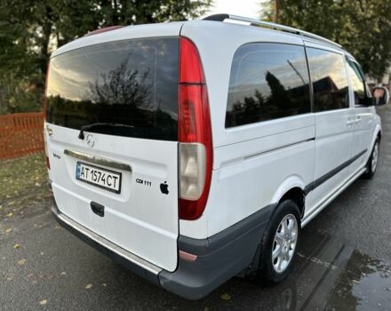 Белый Мерседес Вито, объемом двигателя 2.2 л и пробегом 293 тыс. км за 6700 $, фото 14 на Automoto.ua