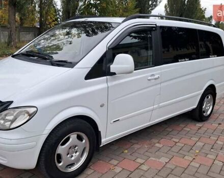 Белый Мерседес Вито, объемом двигателя 2.15 л и пробегом 272 тыс. км за 7600 $, фото 3 на Automoto.ua