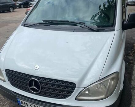 Белый Мерседес Вито, объемом двигателя 2.15 л и пробегом 408 тыс. км за 6200 $, фото 1 на Automoto.ua