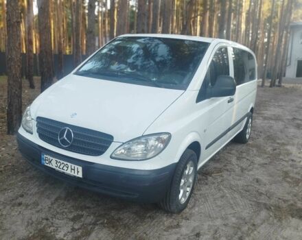 Белый Мерседес Вито, объемом двигателя 2.1 л и пробегом 340 тыс. км за 5800 $, фото 7 на Automoto.ua