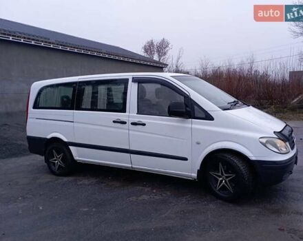 Белый Мерседес Вито, объемом двигателя 2.15 л и пробегом 350 тыс. км за 7500 $, фото 1 на Automoto.ua