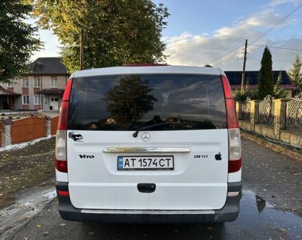 Белый Мерседес Вито, объемом двигателя 2.2 л и пробегом 293 тыс. км за 6700 $, фото 11 на Automoto.ua