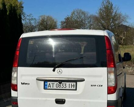 Белый Мерседес Вито, объемом двигателя 2.15 л и пробегом 421 тыс. км за 7200 $, фото 19 на Automoto.ua