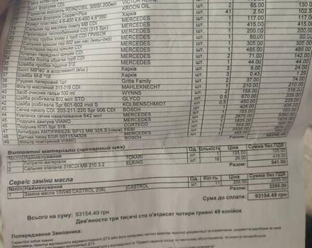 Білий Мерседес Віто, об'ємом двигуна 2.15 л та пробігом 620 тис. км за 9800 $, фото 10 на Automoto.ua