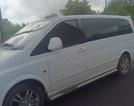 Белый Мерседес Вито, объемом двигателя 2.2 л и пробегом 250 тыс. км за 7200 $, фото 1 на Automoto.ua