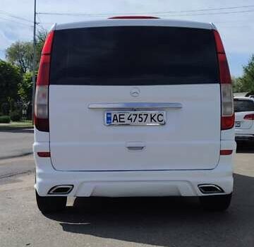 Белый Мерседес Вито, объемом двигателя 2.15 л и пробегом 353 тыс. км за 8600 $, фото 8 на Automoto.ua