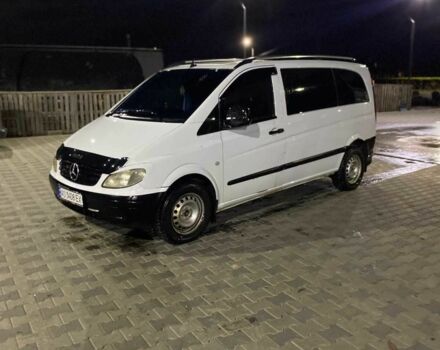 Белый Мерседес Вито, объемом двигателя 2.2 л и пробегом 400 тыс. км за 3999 $, фото 4 на Automoto.ua