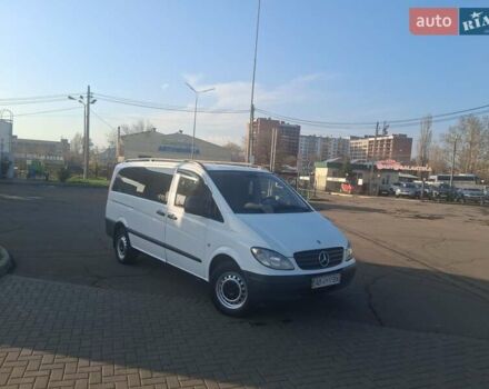 Белый Мерседес Вито, объемом двигателя 2.15 л и пробегом 439 тыс. км за 8500 $, фото 19 на Automoto.ua