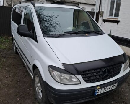 Белый Мерседес Вито, объемом двигателя 2.1 л и пробегом 440 тыс. км за 6800 $, фото 6 на Automoto.ua