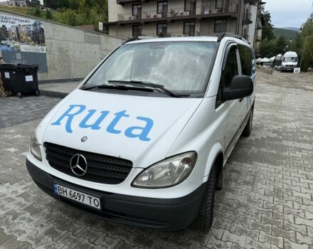 Білий Мерседес Віто, об'ємом двигуна 2.1 л та пробігом 450 тис. км за 7000 $, фото 6 на Automoto.ua