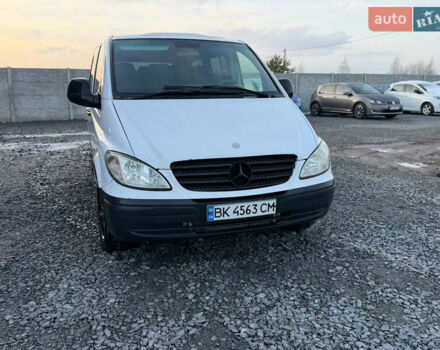 Белый Мерседес Вито, объемом двигателя 2.15 л и пробегом 350 тыс. км за 8400 $, фото 2 на Automoto.ua