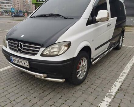 Белый Мерседес Вито, объемом двигателя 2.1 л и пробегом 444 тыс. км за 8300 $, фото 7 на Automoto.ua