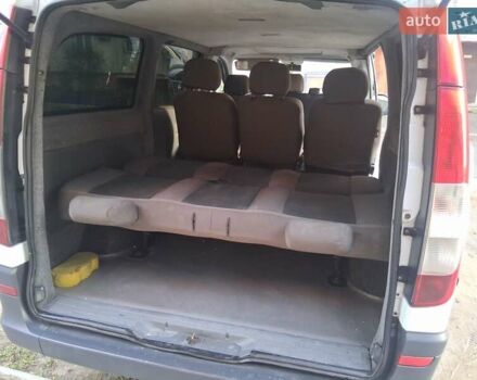 Белый Мерседес Вито, объемом двигателя 2.15 л и пробегом 439 тыс. км за 8500 $, фото 6 на Automoto.ua