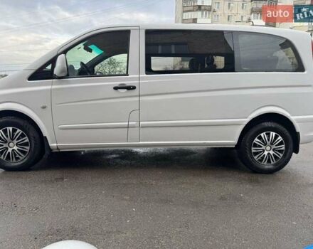 Белый Мерседес Вито, объемом двигателя 2.15 л и пробегом 194 тыс. км за 6700 $, фото 2 на Automoto.ua