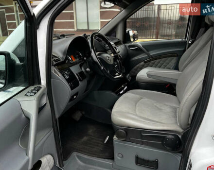 Белый Мерседес Вито, объемом двигателя 2.15 л и пробегом 370 тыс. км за 8000 $, фото 11 на Automoto.ua