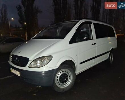 Белый Мерседес Вито, объемом двигателя 2.15 л и пробегом 439 тыс. км за 8350 $, фото 9 на Automoto.ua