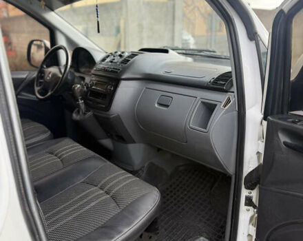 Белый Мерседес Вито, объемом двигателя 2.2 л и пробегом 285 тыс. км за 7300 $, фото 12 на Automoto.ua