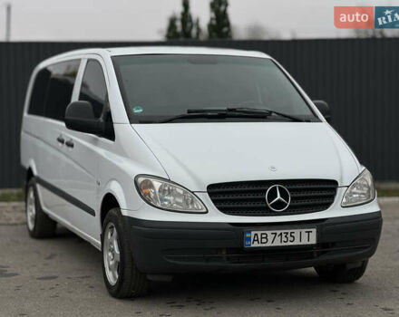 Белый Мерседес Вито, объемом двигателя 2.15 л и пробегом 277 тыс. км за 8000 $, фото 9 на Automoto.ua