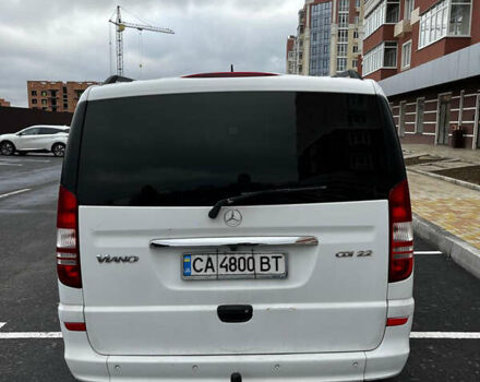 Белый Мерседес Вито, объемом двигателя 2.15 л и пробегом 370 тыс. км за 8000 $, фото 6 на Automoto.ua