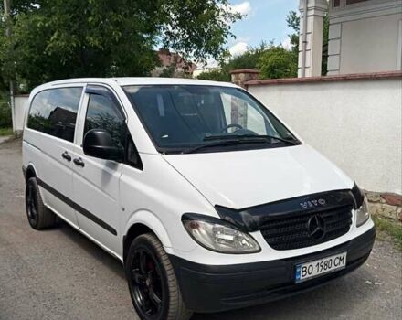 Белый Мерседес Вито, объемом двигателя 2.2 л и пробегом 323 тыс. км за 7777 $, фото 8 на Automoto.ua