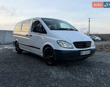 Белый Мерседес Вито, объемом двигателя 2.15 л и пробегом 350 тыс. км за 8400 $, фото 1 на Automoto.ua