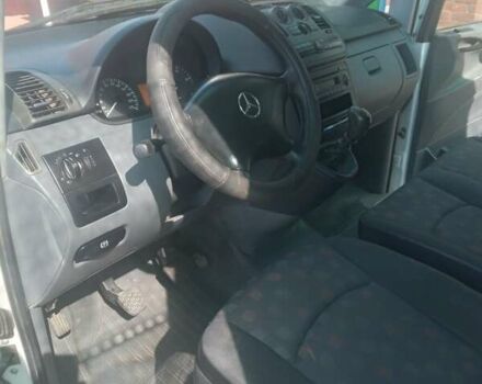 Белый Мерседес Вито, объемом двигателя 2.15 л и пробегом 172 тыс. км за 9500 $, фото 7 на Automoto.ua