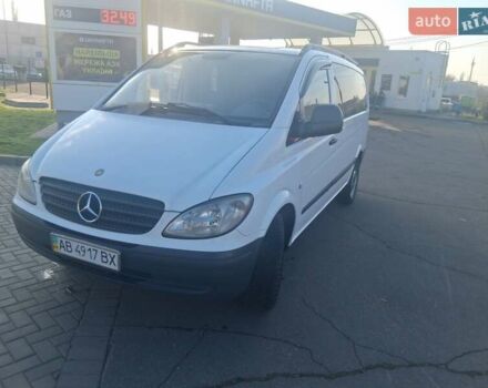 Белый Мерседес Вито, объемом двигателя 2.15 л и пробегом 439 тыс. км за 8500 $, фото 22 на Automoto.ua