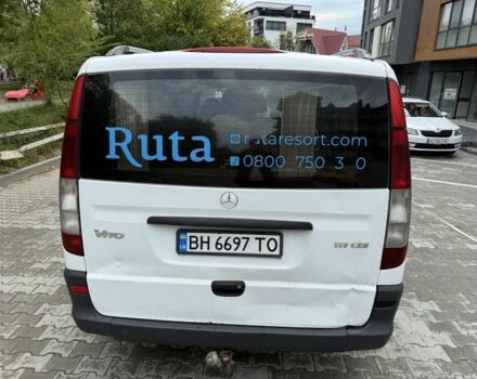 Білий Мерседес Віто, об'ємом двигуна 2.1 л та пробігом 450 тис. км за 7000 $, фото 7 на Automoto.ua