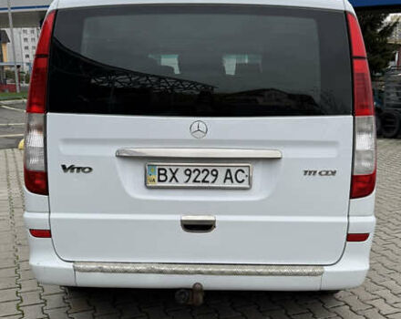 Мерседес Вито 2007 в Хмельницком на Automoto.ua Белый Мерседес Вито, объемом двигателя 2.15 л и пробегом 264 тыс. км за 8000 $, фото 4 на Automoto.ua