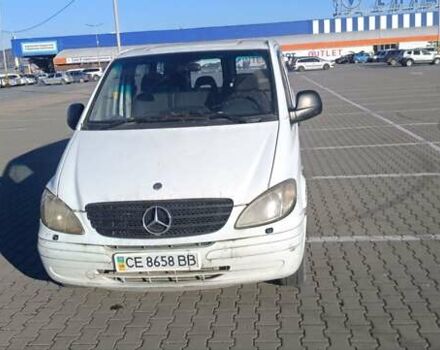Белый Мерседес Вито, объемом двигателя 2.2 л и пробегом 446 тыс. км за 4600 $, фото 4 на Automoto.ua