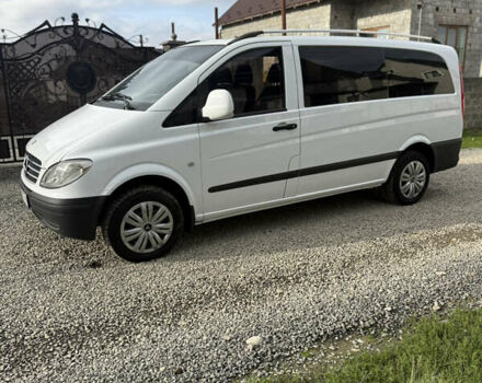 Белый Мерседес Вито, объемом двигателя 2.2 л и пробегом 285 тыс. км за 7300 $, фото 7 на Automoto.ua