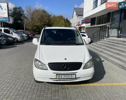 Белый Мерседес Вито, объемом двигателя 2.15 л и пробегом 400 тыс. км за 9200 $, фото 1 на Automoto.ua