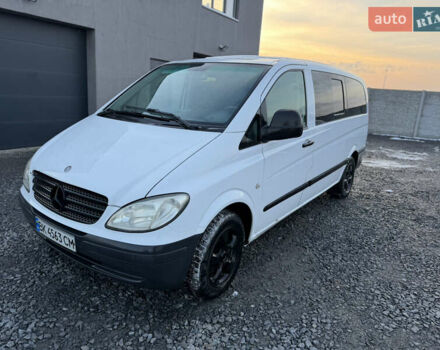 Белый Мерседес Вито, объемом двигателя 2.15 л и пробегом 350 тыс. км за 8400 $, фото 9 на Automoto.ua