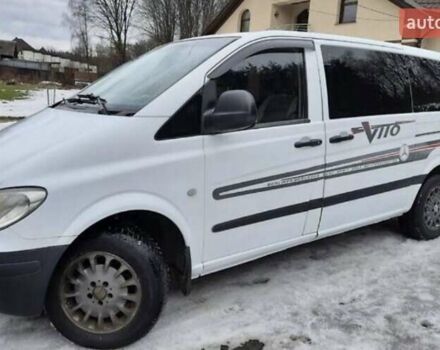 Мерседес Вито 2007 в Тячеве на Automoto.ua Белый Мерседес Вито, объемом двигателя 2.2 л и пробегом 280 тыс. км за 8000 $, фото 3 на Automoto.ua