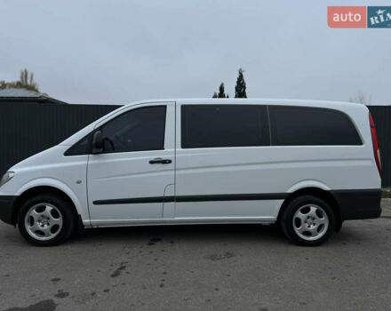Белый Мерседес Вито, объемом двигателя 2.15 л и пробегом 277 тыс. км за 8000 $, фото 3 на Automoto.ua