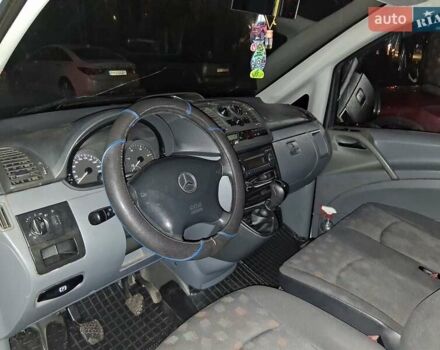 Белый Мерседес Вито, объемом двигателя 2.15 л и пробегом 439 тыс. км за 8350 $, фото 17 на Automoto.ua