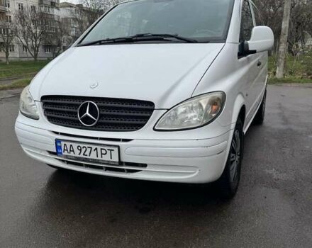 Белый Мерседес Вито, объемом двигателя 2.15 л и пробегом 194 тыс. км за 6700 $, фото 1 на Automoto.ua