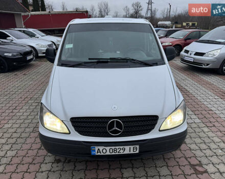 Белый Мерседес Вито, объемом двигателя 2.15 л и пробегом 250 тыс. км за 7700 $, фото 1 на Automoto.ua