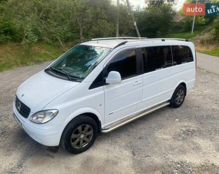 Белый Мерседес Вито, объемом двигателя 2.2 л и пробегом 336 тыс. км за 8999 $, фото 2 на Automoto.ua