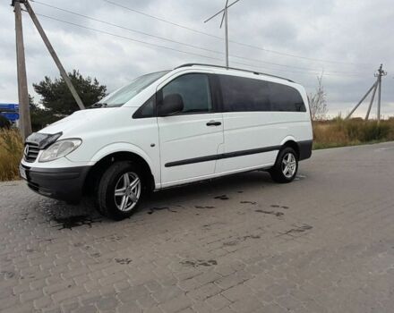 Белый Мерседес Вито, объемом двигателя 2.1 л и пробегом 430 тыс. км за 6100 $, фото 1 на Automoto.ua