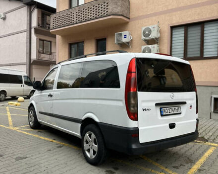 Белый Мерседес Вито, объемом двигателя 2.2 л и пробегом 415 тыс. км за 7500 $, фото 1 на Automoto.ua