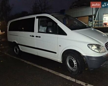 Белый Мерседес Вито, объемом двигателя 2.15 л и пробегом 439 тыс. км за 8350 $, фото 6 на Automoto.ua