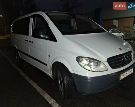 Белый Мерседес Вито, объемом двигателя 2.15 л и пробегом 439 тыс. км за 8500 $, фото 10 на Automoto.ua