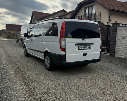 Белый Мерседес Вито, объемом двигателя 2.2 л и пробегом 285 тыс. км за 7300 $, фото 3 на Automoto.ua