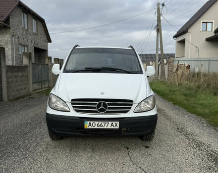 Белый Мерседес Вито, объемом двигателя 2.2 л и пробегом 285 тыс. км за 7300 $, фото 6 на Automoto.ua