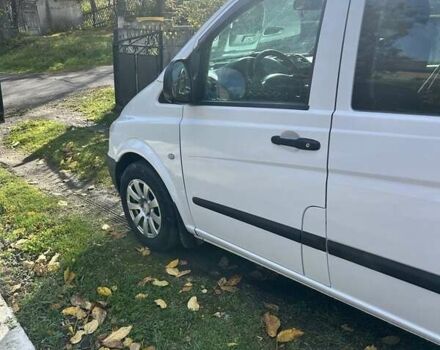 Белый Мерседес Вито, объемом двигателя 2.1 л и пробегом 323 тыс. км за 8850 $, фото 1 на Automoto.ua